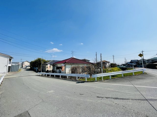 柿木売地の前面道路含む現地写真