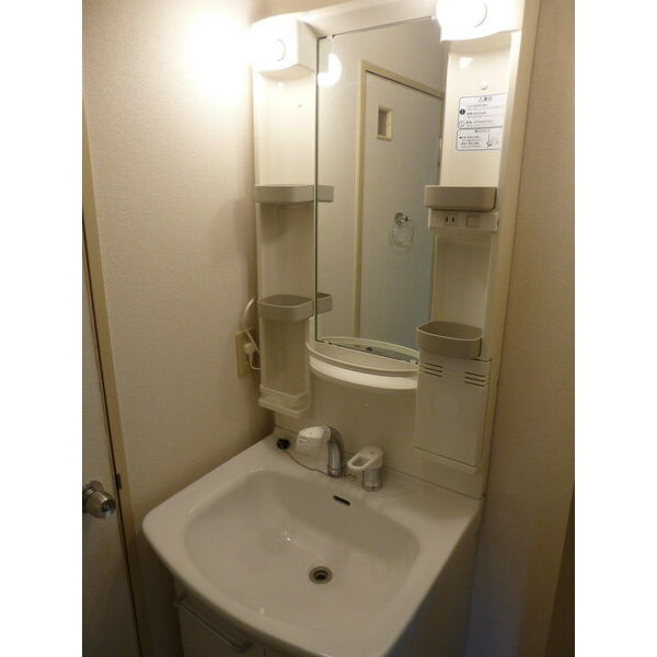 須賀の森シティハイツの洗面所
