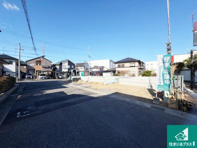 野洲市上屋　第2期　新築一戸建ての外観|周辺は落ち着いた街並みの住宅地！子育てがしやすい住環境です！まだ未完成ですが、現地でしかわからない事もございます。是非一度ご覧ください。
