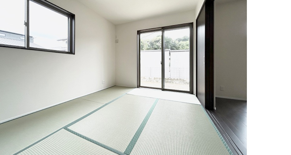 宇土市松山町新築戸建ての和室|現況優先