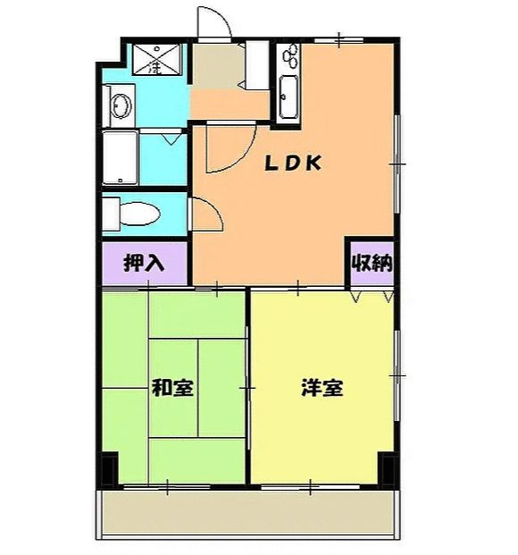 メゾンクラブエコーの間取り