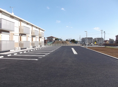 【駐車場】 | メゾン ド キャレ　Ⅱ