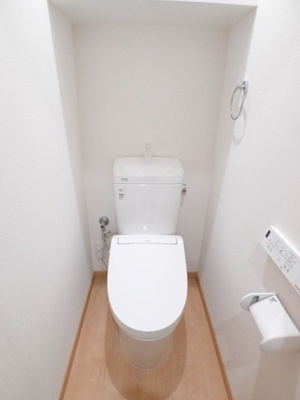 【トイレ】 | グレイスコート清澄白河 | ゆったりとした空間のトイレです