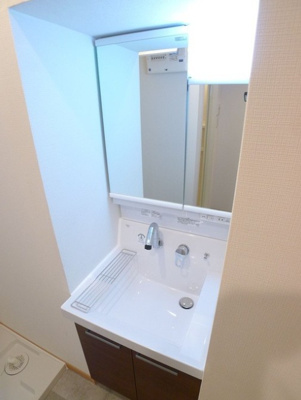 【洗面所】 | グレイスコート清澄白河 | コンパクトで使いやすい洗面所