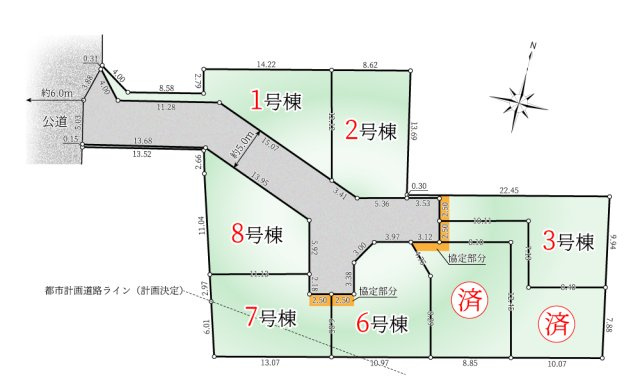 【区画図】 | マイホームは夢ではありません、ミライズホーム株式会社が一緒にサポートさせていただきます！ご要望をヒアリングさせてください。