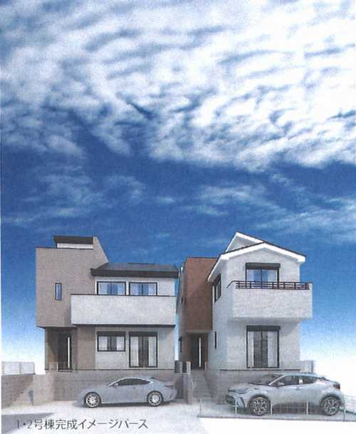 茅ヶ崎市浜須賀2期　新築戸建全4棟　4号棟の外観