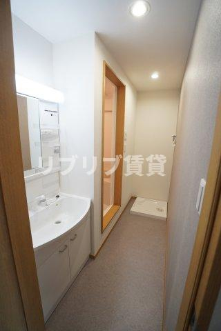 ミリアビタ長洲の洗面所