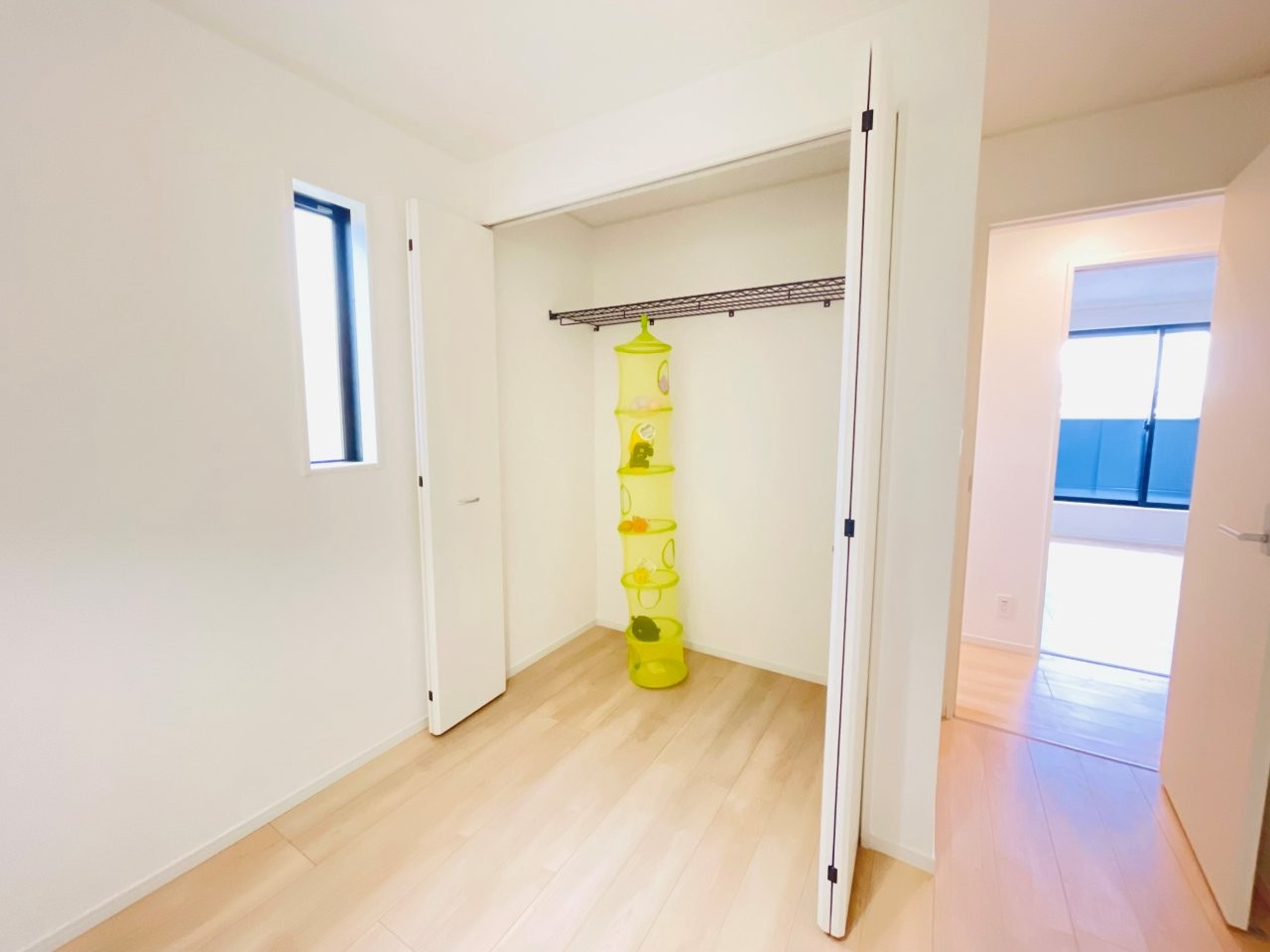 岡崎市六名南第3　新築分譲住宅　全2棟　1号棟の収納|豊富な数のクローゼットには、衣類、日用品、家族の思い出まで大切に保管できます♪