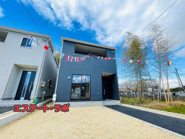 岡崎市六名南第3　新築分譲住宅　全2棟　1号棟の外観|●完成物件の内覧受付中。
お気軽にお問合せください♪