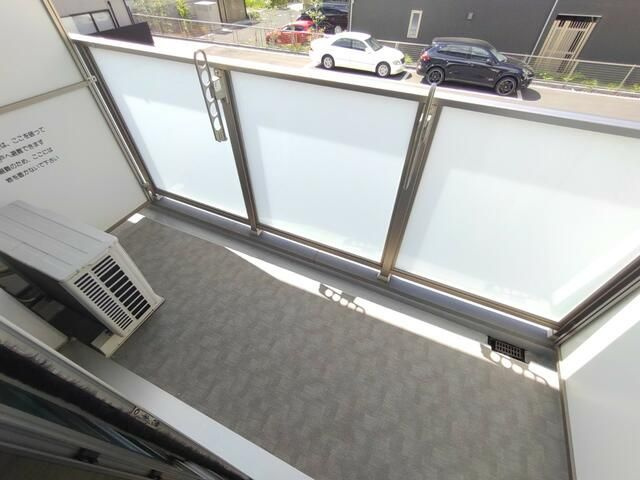 プライマル浦安のバルコニー