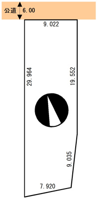 【区画図】 | 桜ヶ岡7丁目80-18売地