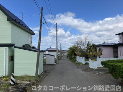 【前面道路含む現地写真】 | 桜ヶ岡7丁目80-18売地