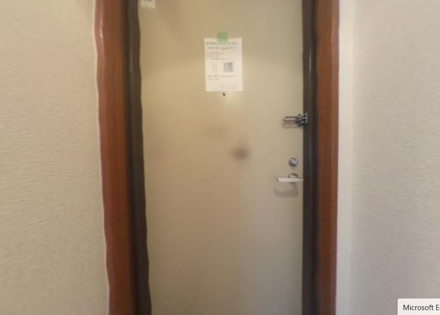 ソネットの玄関