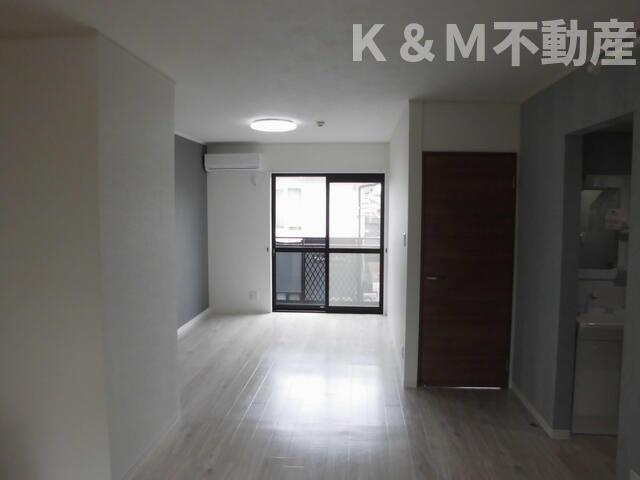 ヴェルドミール南柏Ｂ棟の居間・リビング|リビングです