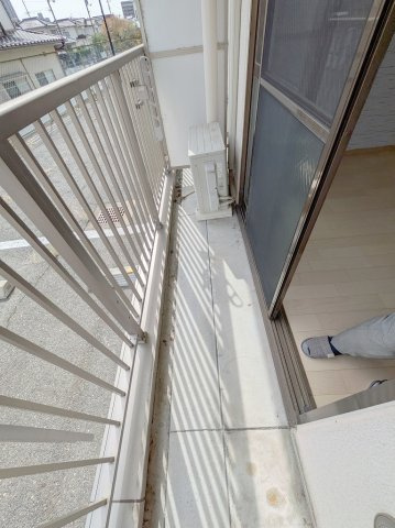 コンフォート緑井のバルコニー