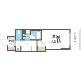 【間取り】 | コンフォリア・リヴ博労町一丁目Q
