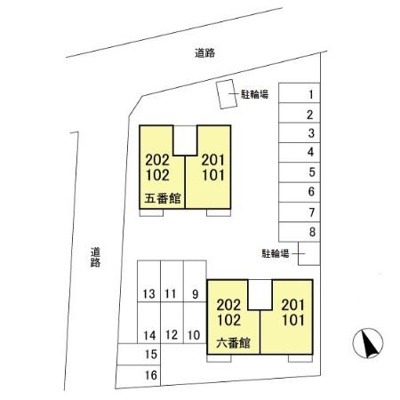 【区画図】 | ロイヤルタウン寺町 五番館