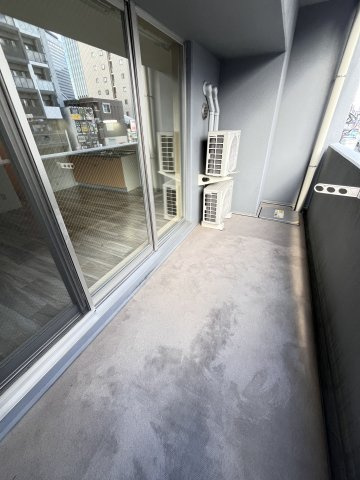 大阪市都島区片町１丁目の賃貸マンションのバルコニー