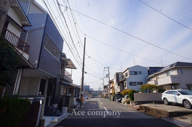 【前面道路含む現地写真】 | 八尾市八尾木北5丁目 | 【前面道路広々！幅員8ｍ！】