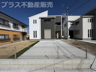 【外観】 | 完成しました。物件内部もご見学頂けます。プラス不動産販売にお任せ下さい。