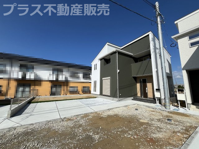 【外観】 | 糟屋郡新宮町夜臼2丁目　2号棟（全4棟）【仲介手数料無料・0円】 | 現地写真。同じ物件を見るなら、プラス不動産販売にお任せ下さい。