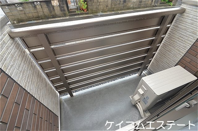 遠賀郡水巻町伊左座５丁目のアパートのバルコニー|同タイプ