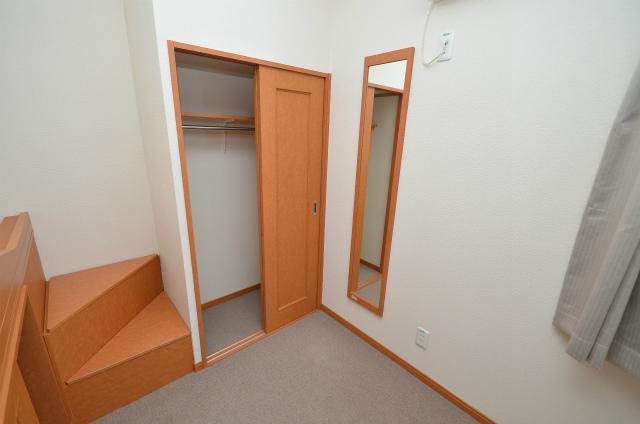 中間市岩瀬西町のアパートの収納