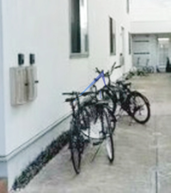 ブランミューザのその他共用部分|駐輪場です。