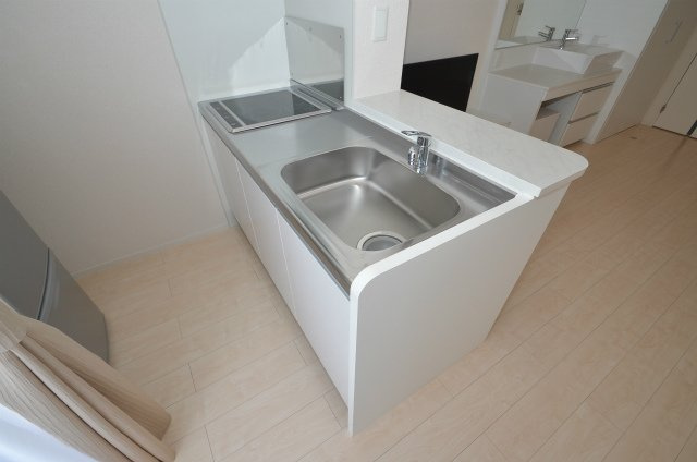 直方市大字感田のアパートのキッチン|同タイプ