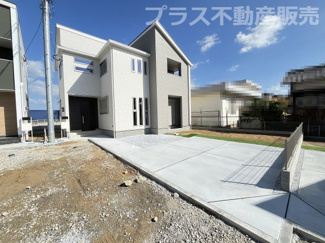 【外観】 | 完成しました。物件内部もご見学頂けます。プラス不動産販売にお任せ下さい。