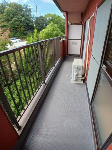 リッツジュンのバルコニー