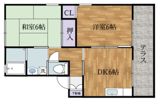 【間取り】 | エクセレント西明石C棟