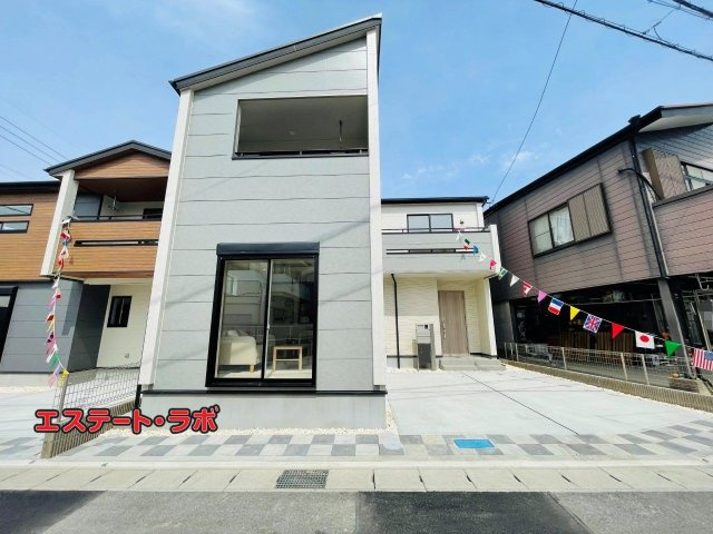 岡崎市若松町大廻　新築分譲住宅　全2棟　2号棟の外観|●完成物件の内覧受付中。
お気軽にお問合せください♪