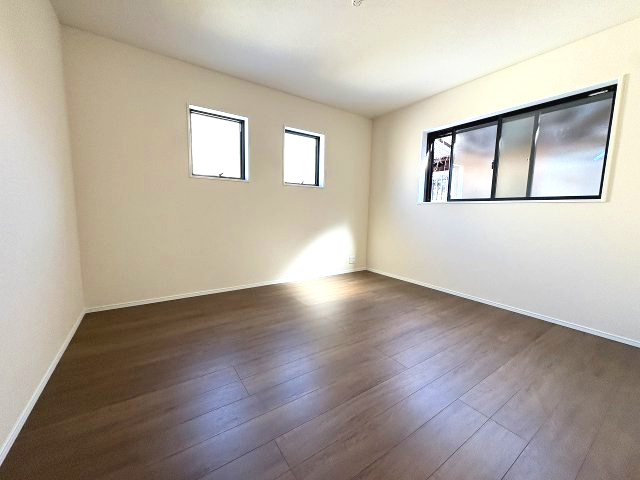 【寝室】 | 糟屋郡新宮町夜臼2丁目・平屋　4号棟（全4棟）【仲介手数料無料・0円】 | 現地写真。