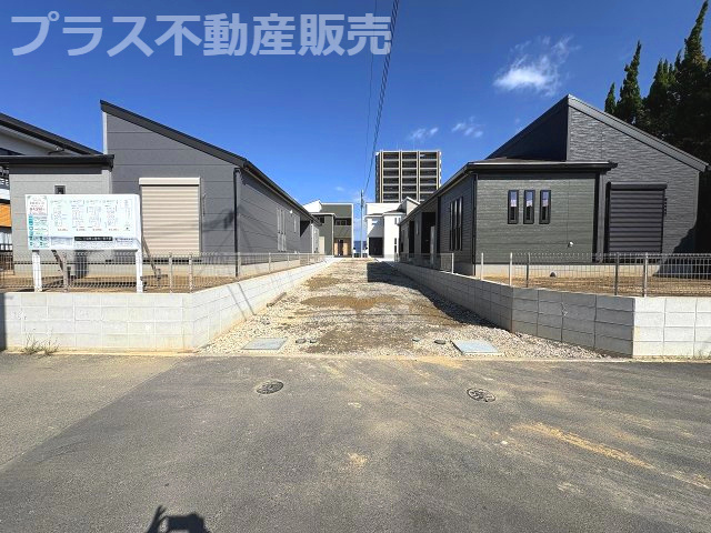 【外観】 | 糟屋郡新宮町夜臼2丁目・平屋　4号棟（全4棟）【仲介手数料無料・0円】 | 現地写真。プラス不動産販売なら、現場の全ての棟をまとめてご見学頂けます。