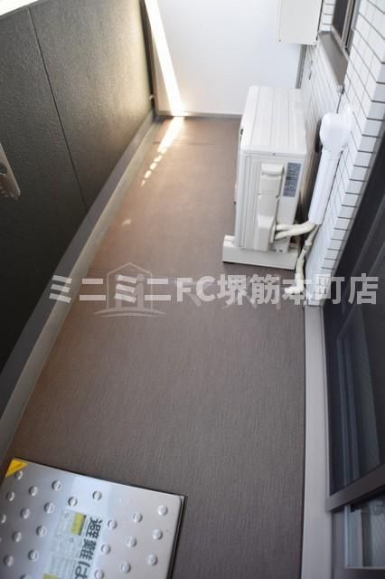 プレサンス高津公園ディオのバルコニー