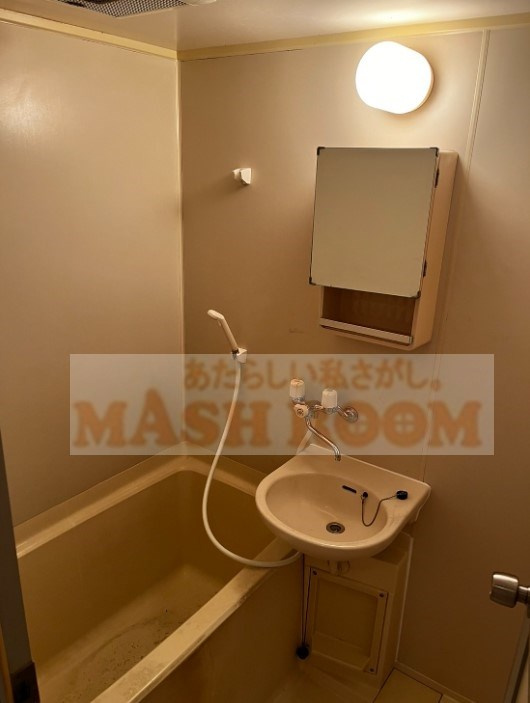 ドミールSASUGAの浴室