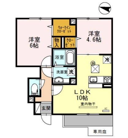 ヴィオラ志染の間取り