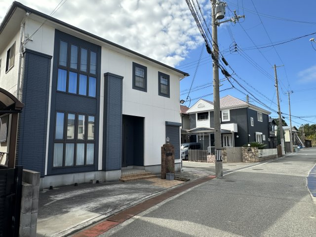 明石市大久保町松陰戸建の前面道路含む現地写真