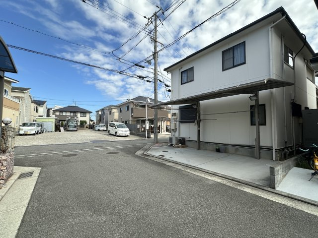 明石市大久保町松陰戸建の前面道路含む現地写真