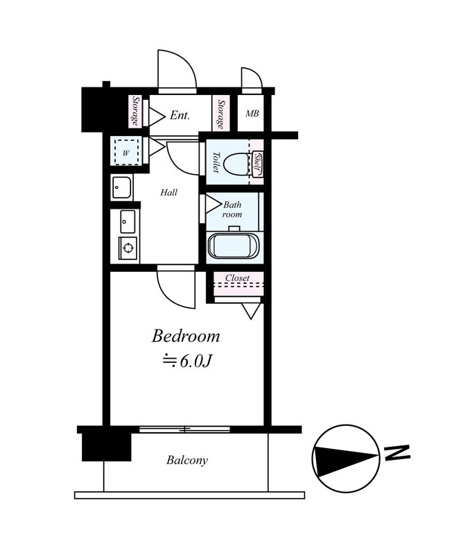 【間取り】 | プレサンス東本町