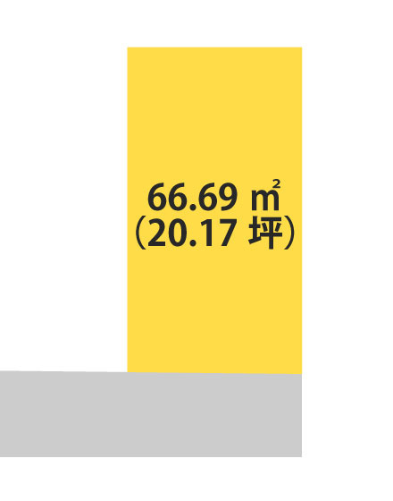 和歌山市西浜・土地・56951の区画図