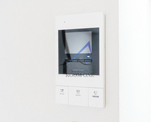 ウェルスクエア桜上水のセキュリティ|モニター付きインターホンです。