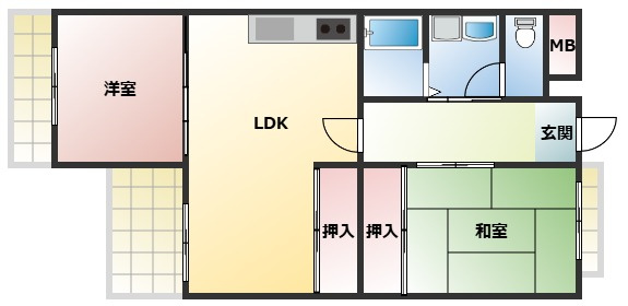【間取り】 | ニューサンハイツ