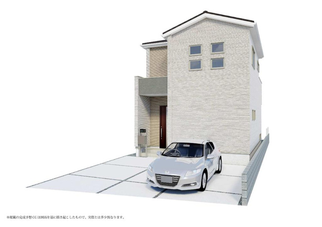 【外観パース】 | 加古川市加古川町北在家4期（全1棟）新築