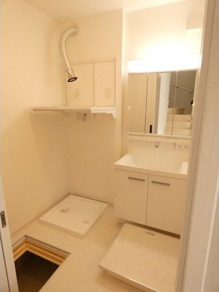 グラシアベル　Ⅰ棟の洗面所