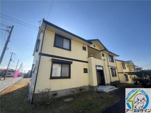 第３安達ハイツのエントランス