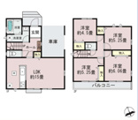 千葉市花見川区浪花町　新築分譲住宅A号棟の画像