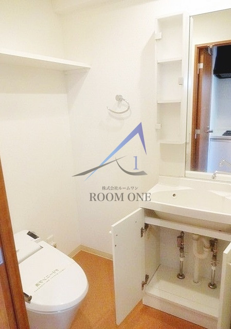 プレール・ドゥーク東京EASTⅡの洗面所|洗面台です。