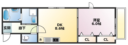 【間取り】 | ラクエスタ岡本